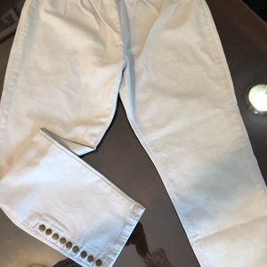 Soft Surroundings PL Khaki full length pants NWT